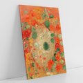 Obraz na płótnie 70x100 - "Nasturcje" (1905) Odilon Redon - Reprodukcja - reprodukcja, obraz na płótnie