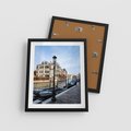 Plakat w ramie 40x50 - Kanały Wenecji - Wenecja, kanały - rama czarna