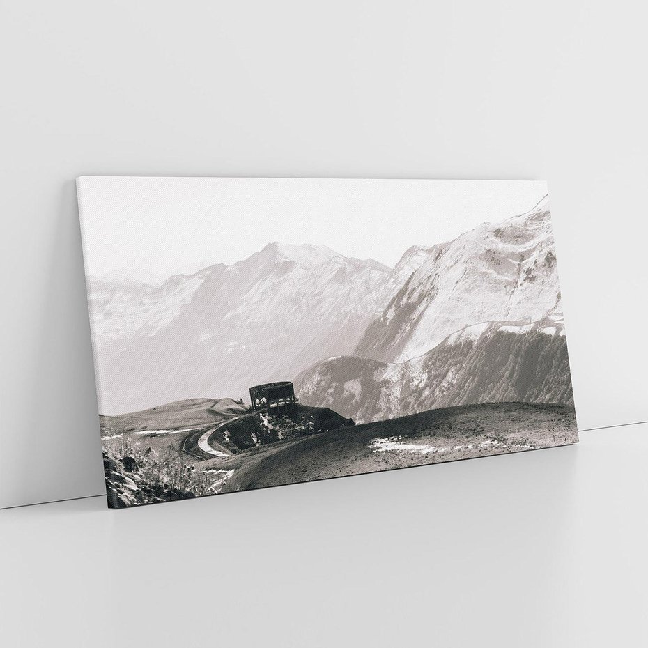 Obraz na płótnie 100x50 - Wzgórza w Bieli - górski krajobraz, punkt widokowy