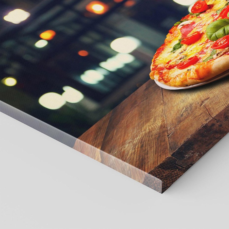 Obraz na płótnie 70x50 - Smak i tradycja - pizza, Włochy