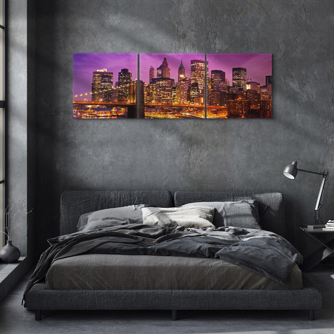 Obraz na płótnie 150x50 - Nowy Jork: miasto nieprzespanych nocy - New York, USA