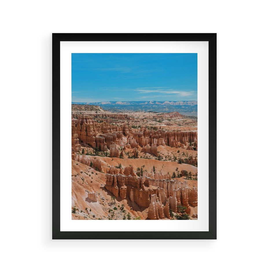Plakat w ramie 40x50 - Wielki Kanion - wielki kanion, krajibraz - rama czarna