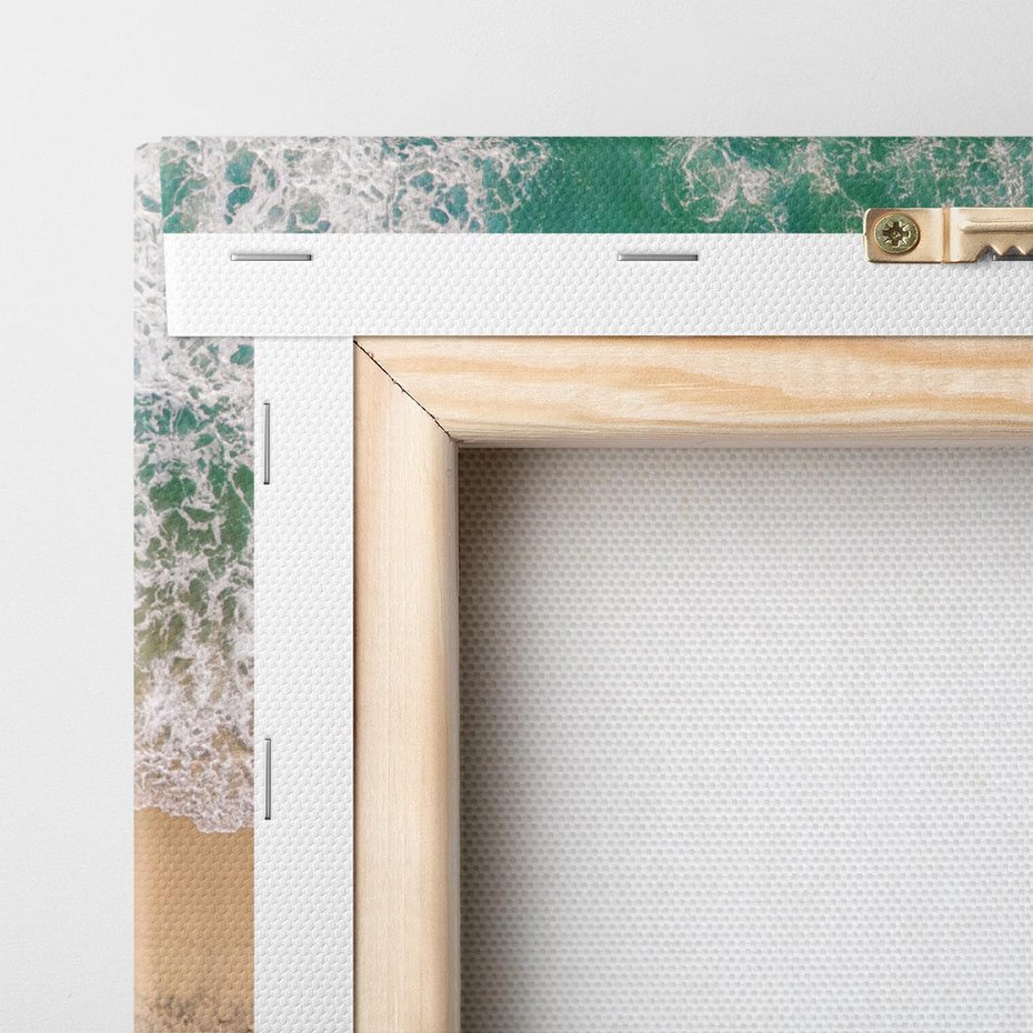 Obraz na płótnie 60x60 - Letnie Wakacje na Horyzoncie - plaża, morze