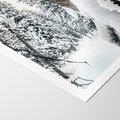 Plakat bez ramy 30x40 - Drzewa pod Śniegiem - zima las, drzewa pod śniegiem