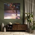 Obraz na płótnie 60x60 - Deskorolkowa Adrenalina Sportu - deskorolka, skateboard