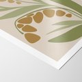 Plakat bez ramy 21x30 - Minimalizm z Roślinami - nowoczesny plakat, roślinność