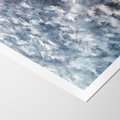 Plakat bez ramy 30x40 - Magia Śnieżnych Kryształków - śnieg, szron