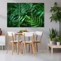 Obraz na płótnie 120x80 - Monstera Liście Fantazja - monstera, liście