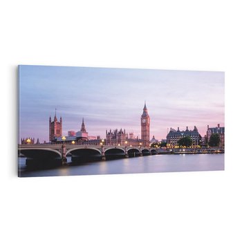 Obraz na płótnie 140x70 - Londyn - Big Ben nad rzeką, UK - Londyn, Big Ben