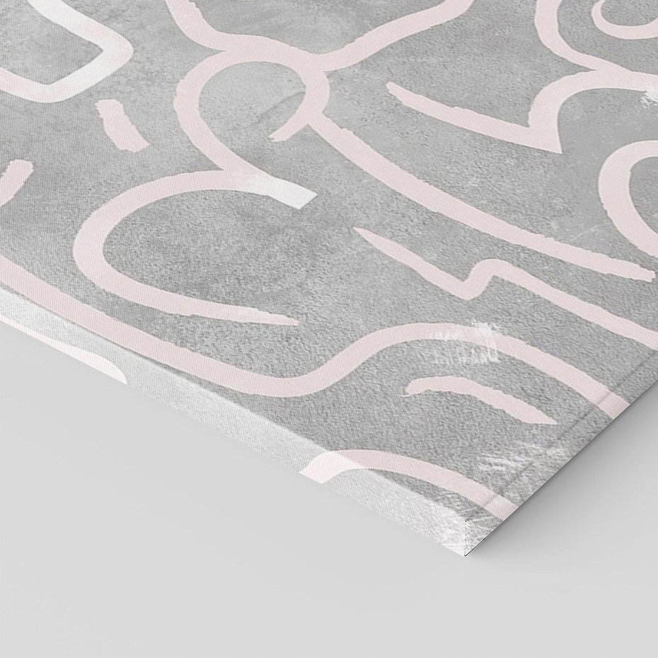 Obraz na płótnie 80x120 - Sploty odblasków i zawirowań - abstrakcyjne rysunki, wzorek