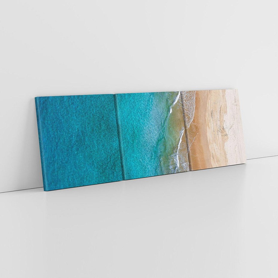 Obraz na płótnie 120x40 - Spokój nad morzem - morze, plaża