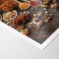 Plakat bez ramy 21x30 - Szlachetne smaki kuchni - nasiona, bakalie