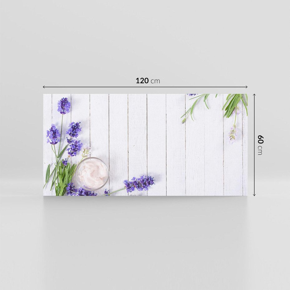 Obraz na płótnie 120x60 - Lawenda Kwiaty - lawenda, kwiat
