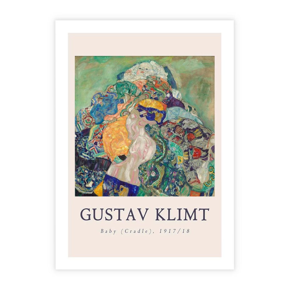Plakat bez ramy 50x70 - Sztuka z Reprodukcją G. Klimta - Gustav Klimt, reprodukcja