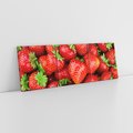 Obraz na płótnie 120x40 - Słodkie kuszenie - truskawki, owoce