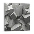 Obraz na płótnie 80x80 - Abstrakcja w Trzech Wymiarach - 3D, abstrakcja