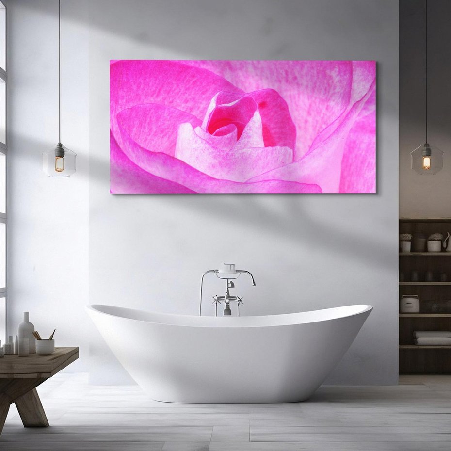 Obraz na płótnie 140x70 - Kwiaty w harmonii z naturą - kwiat, kwiaty