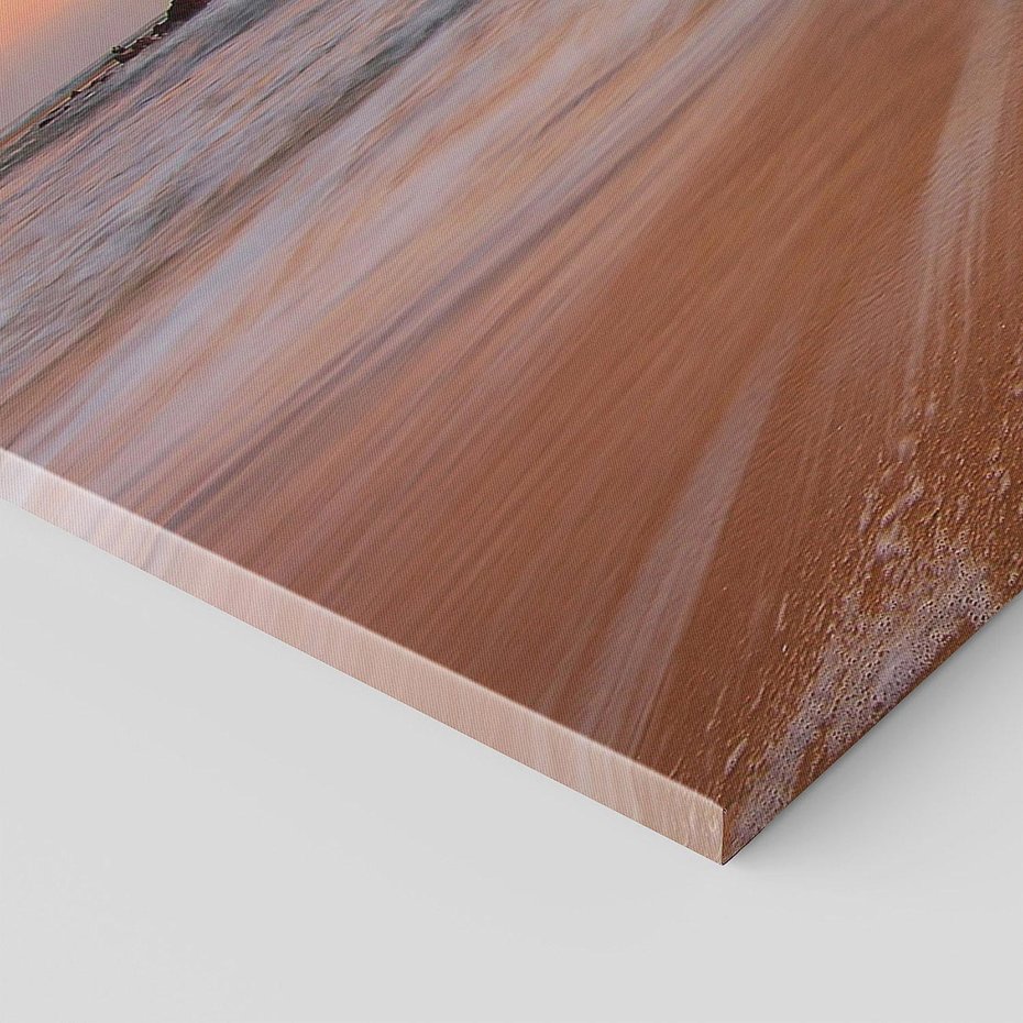 Obraz na płótnie 100x50 - Skały nad morzem - morze, plaża