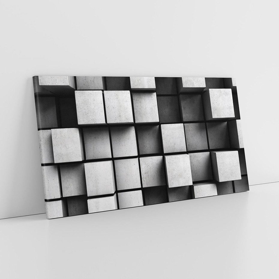 Obraz na płótnie 100x50 - Abstrakcyjne 3D kwadraty - 3D, abstrakcja
