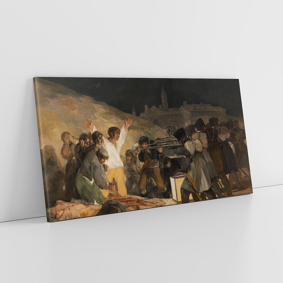 Obraz na płótnie 140x70 - "The Third of May" Francisco Goya - Reprodukcja - reprodukcja, obraz na płótnie
