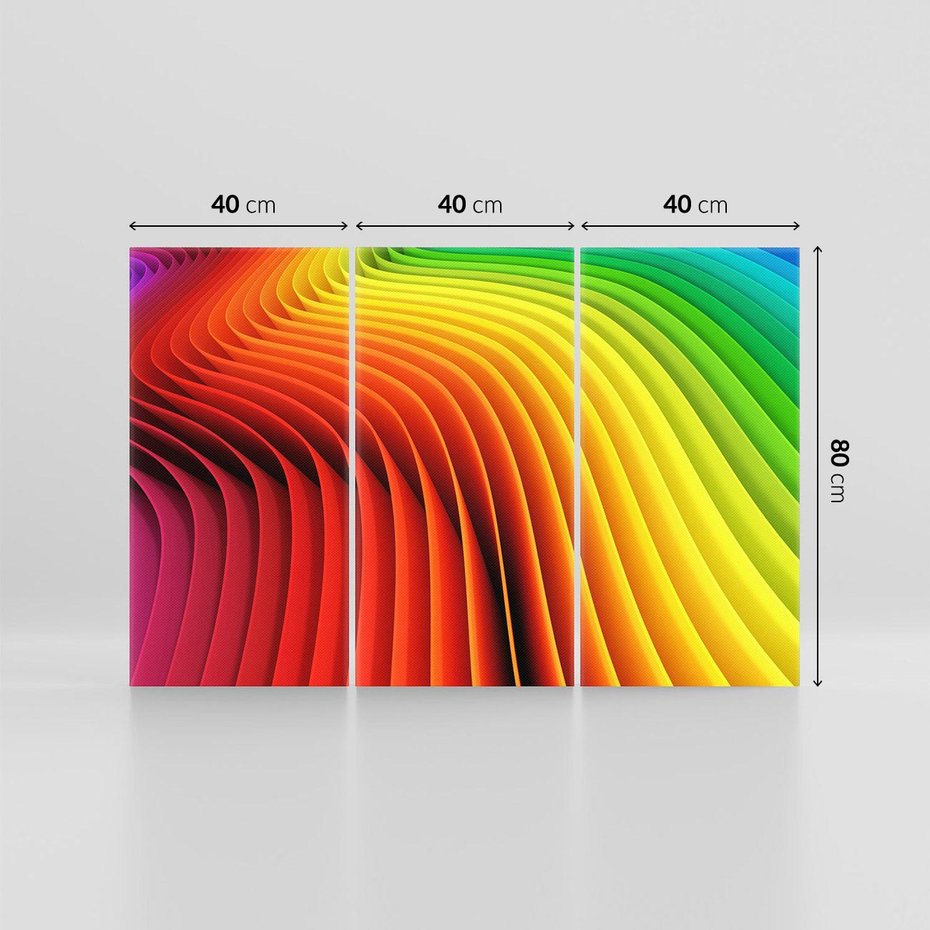 Obraz na płótnie 120x80 - Wyrażenie bez granic - abstrakcja