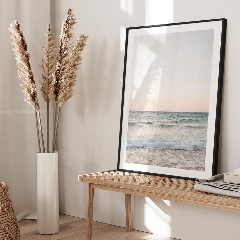 Plakat bez ramy 30x40 - Morze i Fale - morze, fale