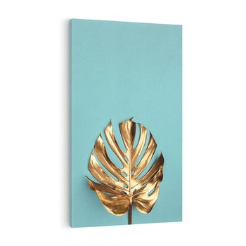 Obraz na płótnie 70x100 - Piękno Natury - złote, liście