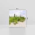 Obraz na płótnie 30x30 - Rajskie wydmy nad plażą - plaża, wydmy