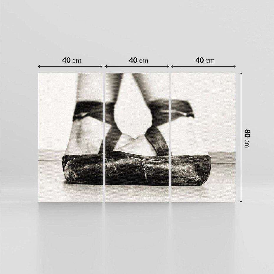 Obraz na płótnie 120x80 - W Monochromatycznych Nutach - fotografia, czarno biała