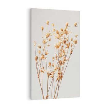 Obraz na płótnie 80x120 - Delikatne gipsówki - gipsówka, suche