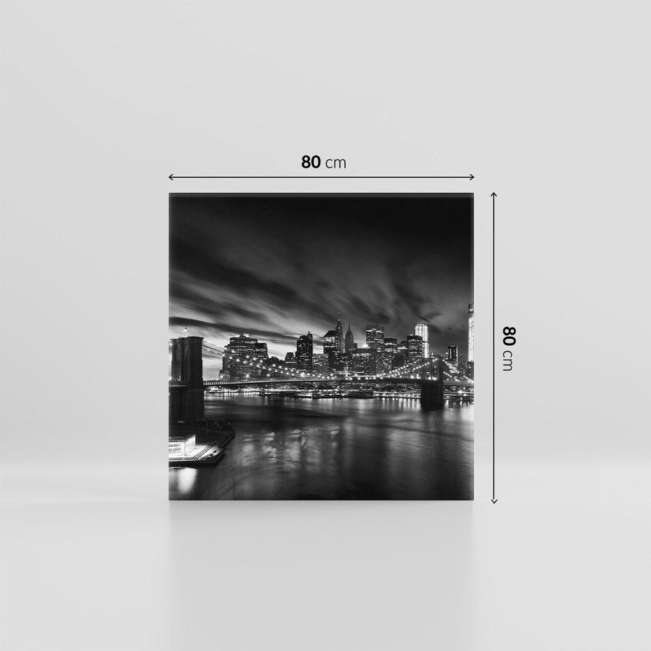 Obraz na płótnie 80x80 - Manhattan - pulsujące serce Nowego Jorku - Manhattan, New