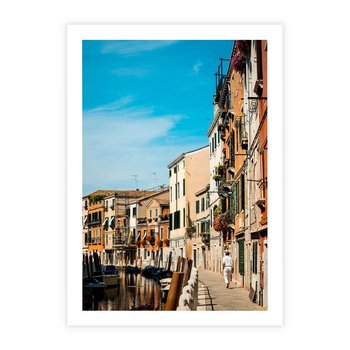 Plakat bez ramy 40x50 - Magia Miejskiego Krajobrazu - uliczka, perspektywa