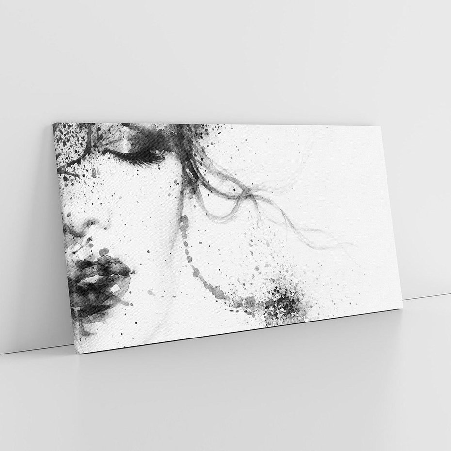 Obraz na płótnie 120x60 - Eksplozja Kolorów - akwarela, abstrakcja