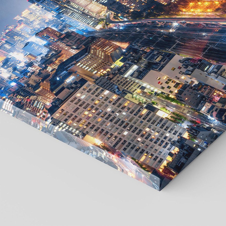 Obraz na płótnie 60x60 - Błyskawica w Azji - Tokio, Japonia