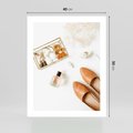 Plakat bez ramy 40x50 - Elegancja w Szafie - modowa fotografia, buty