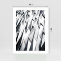 Plakat bez ramy 30x40 - Geometryczna Nowoczesność - nowoczesna architektura, gemetryszne formy