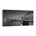 Obraz na płótnie 100x50 - Harmonia architektury - most, Niemcy