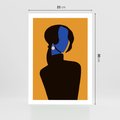Plakat bez ramy 21x30 - Transformacja Form - sztuka nowoczesna, plakat