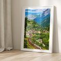 Plakat bez ramy 30x40 - Magiczne Horyzonty - pejzaż, perspektywa