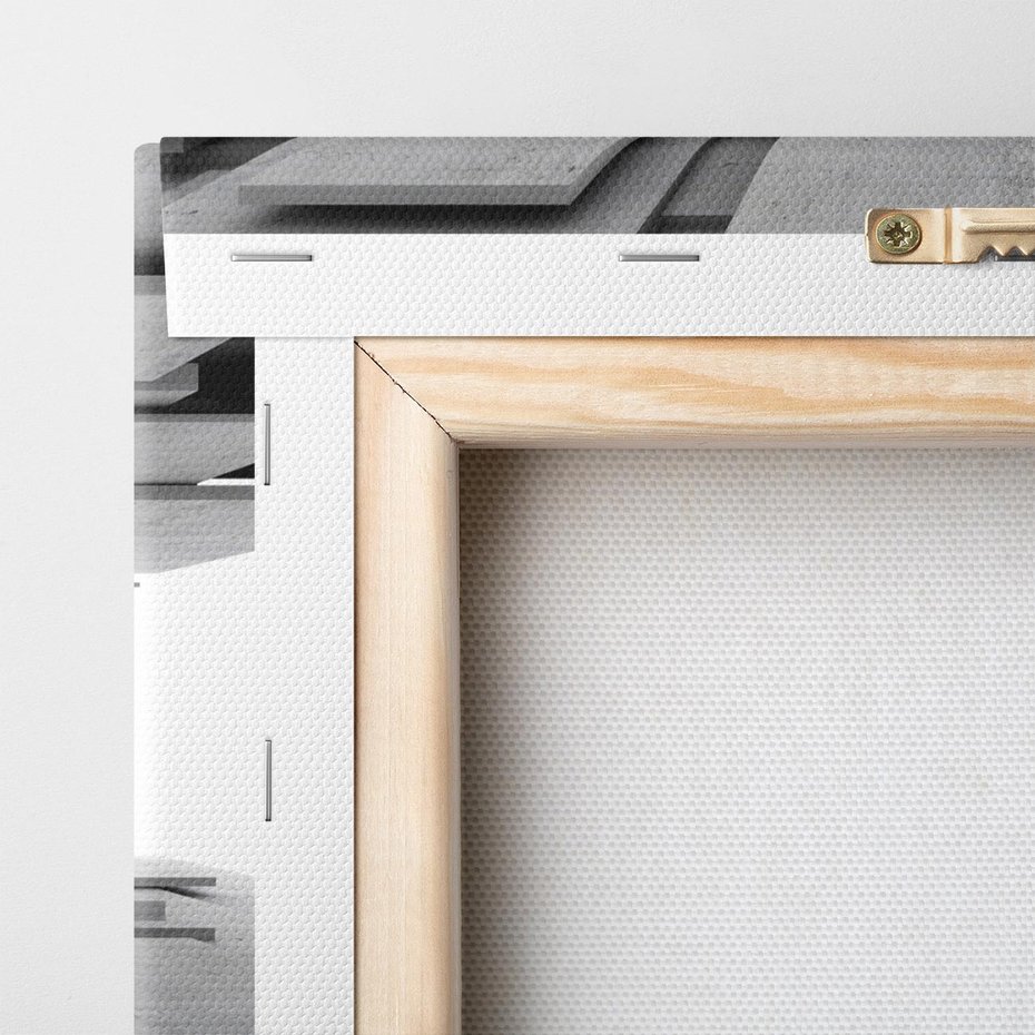 Obraz na płótnie 90x30 - Architektura 3D - architektura, 3D