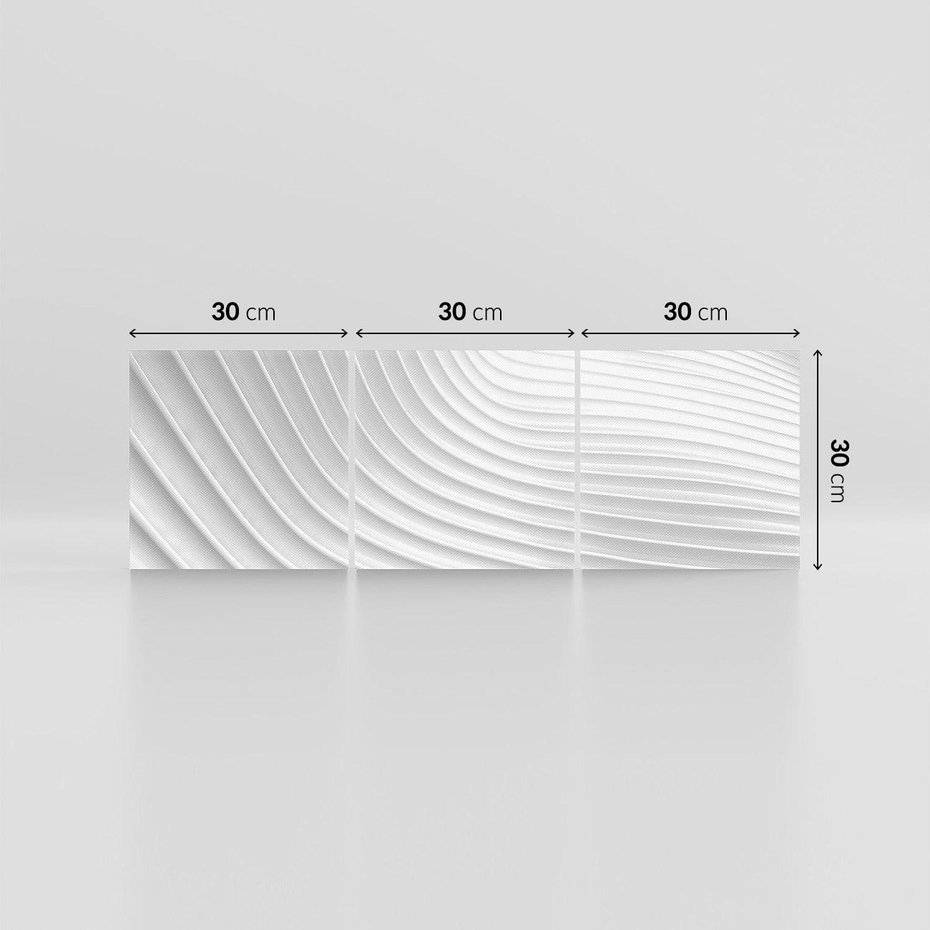 Obraz na płótnie 90x30 - abstrakcja barw - abstrakcja