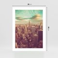Plakat bez ramy 30x40 - Nowy Jork w oczach - Nowy Jork