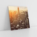 Obraz na płótnie 40x40 - Nowojorska Skyline - Manhattan, Nowy Jork
