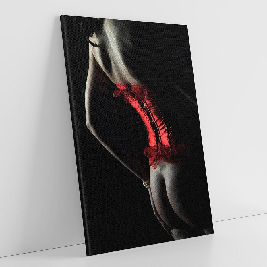 Obraz na płótnie 50x70 - Piękno i Siła - akt, kobieta