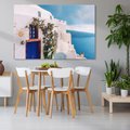 Obraz na płótnie 70x50 - Urok Greckiej Wyspy - Santorini, Grecja