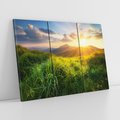 Obraz na płótnie 120x80 - Bliskość Natury - góry, łąka