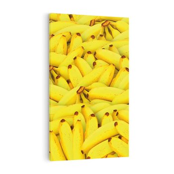 Obraz na płótnie 80x120 - Banany Owocowy Uśmiech - banany, owoce