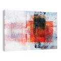 Obraz na płótnie 100x70 - Burza Emocji - wyrazista abstrakcyjna sztuka, dramatyzm