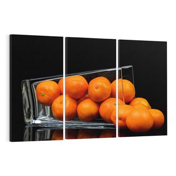 Obraz na płótnie 120x80 - Mandarynki Owoce - mandarynki, owoce