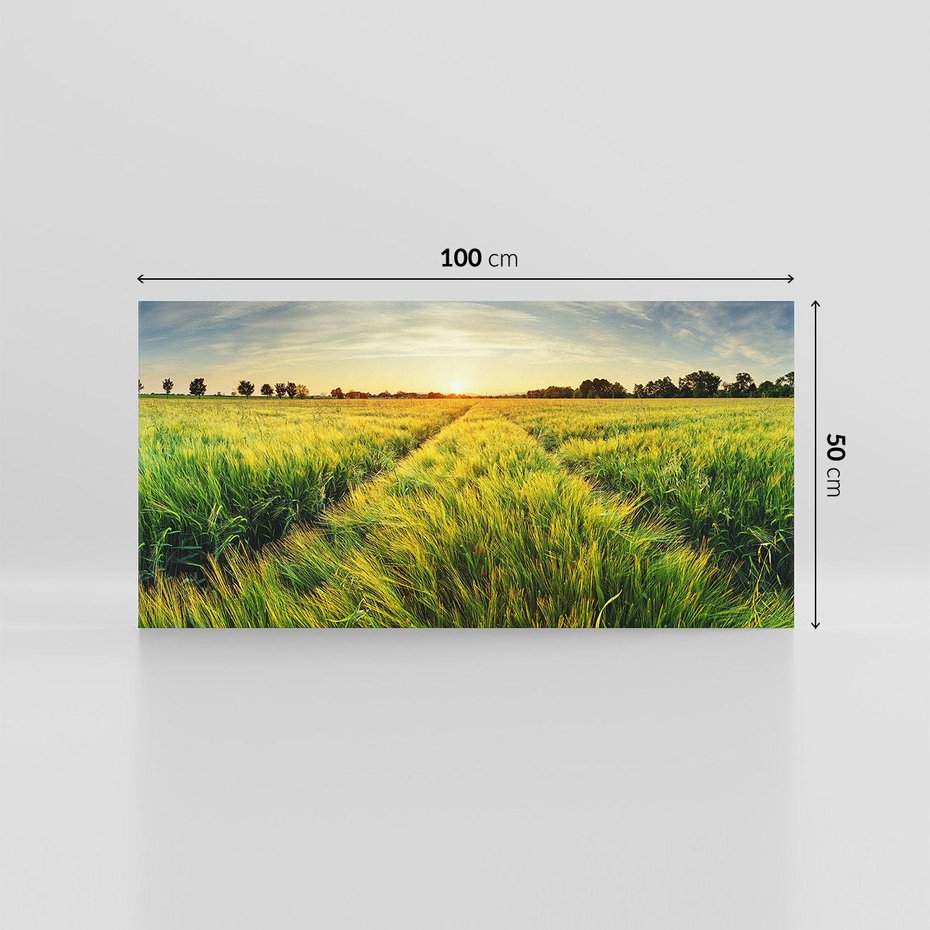 Obraz na płótnie 100x50 - Idylliczna łąka - łąka, natura